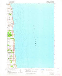 Forestville Michigan Historical topographic map, 1:24000 scale, 7.5 X 7.5 Minute, Year 1963