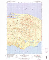 Fort Wilkins Michigan Historical topographic map, 1:24000 scale, 7.5 X 7.5 Minute, Year 1948