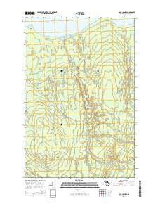 Four Corners Michigan Historical topographic map, 1:24000 scale, 7.5 X 7.5 Minute, Year 2014