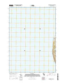 Frankfort OE W Michigan Historical topographic map, 1:24000 scale, 7.5 X 7.5 Minute, Year 2014