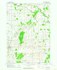 Gagetown Michigan Historical topographic map, 1:24000 scale, 7.5 X 7.5 Minute, Year 1963