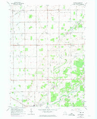 Gilford Michigan Historical topographic map, 1:24000 scale, 7.5 X 7.5 Minute, Year 1963