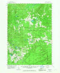 Glennie Michigan Historical topographic map, 1:62500 scale, 15 X 15 Minute, Year 1959