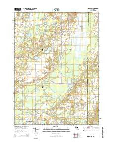 Gobles East Michigan Historical topographic map, 1:24000 scale, 7.5 X 7.5 Minute, Year 2014