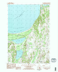 Good Harbor Bay Michigan Historical topographic map, 1:25000 scale, 7.5 X 7.5 Minute, Year 1983