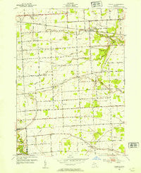 Goodells Michigan Historical topographic map, 1:24000 scale, 7.5 X 7.5 Minute, Year 1952