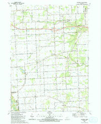 Goodells Michigan Historical topographic map, 1:24000 scale, 7.5 X 7.5 Minute, Year 1991