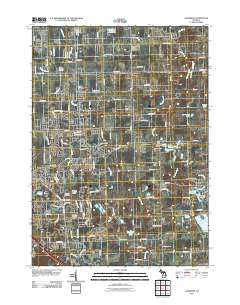 Goodrich Michigan Historical topographic map, 1:24000 scale, 7.5 X 7.5 Minute, Year 2011