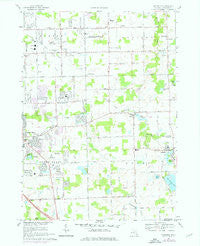 Goodrich Michigan Historical topographic map, 1:24000 scale, 7.5 X 7.5 Minute, Year 1969