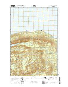 Government Peak Michigan Historical topographic map, 1:24000 scale, 7.5 X 7.5 Minute, Year 2014