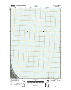 Grace OE E Michigan Historical topographic map, 1:24000 scale, 7.5 X 7.5 Minute, Year 2011