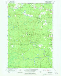 Greenwood Michigan Historical topographic map, 1:24000 scale, 7.5 X 7.5 Minute, Year 1955