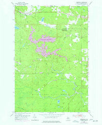 Greenwood Michigan Historical topographic map, 1:24000 scale, 7.5 X 7.5 Minute, Year 1955
