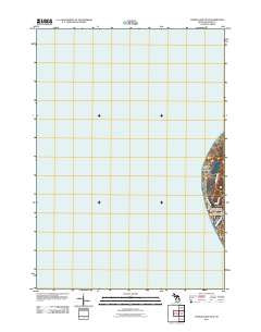 Hamlin Lake OE W Michigan Historical topographic map, 1:24000 scale, 7.5 X 7.5 Minute, Year 2011