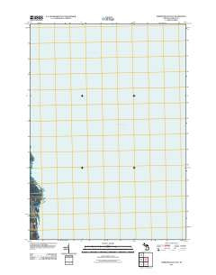 Harbor Beach OE E Michigan Historical topographic map, 1:24000 scale, 7.5 X 7.5 Minute, Year 2011