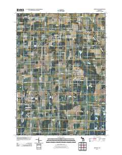 Hemlock Michigan Historical topographic map, 1:24000 scale, 7.5 X 7.5 Minute, Year 2011