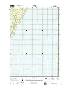 Henderson Lakes Michigan Historical topographic map, 1:24000 scale, 7.5 X 7.5 Minute, Year 2014