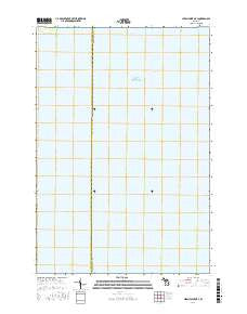 Hiram Point OE S Michigan Current topographic map, 1:24000 scale, 7.5 X 7.5 Minute, Year 2016