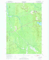 Hulbert Michigan Historical topographic map, 1:24000 scale, 7.5 X 7.5 Minute, Year 1951