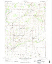 Jasper Michigan Historical topographic map, 1:24000 scale, 7.5 X 7.5 Minute, Year 1962