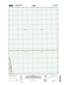 Jeddo OE E Michigan Historical topographic map, 1:24000 scale, 7.5 X 7.5 Minute, Year 2014