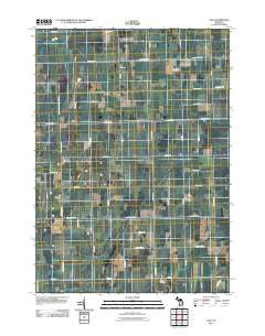 Juhl Michigan Historical topographic map, 1:24000 scale, 7.5 X 7.5 Minute, Year 2011
