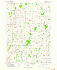 Juhl Michigan Historical topographic map, 1:24000 scale, 7.5 X 7.5 Minute, Year 1963