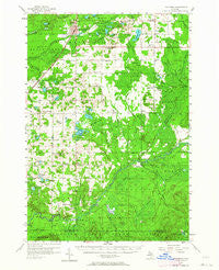 Kalkaska Michigan Historical topographic map, 1:62500 scale, 15 X 15 Minute, Year 1956