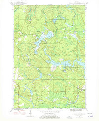 Kelso Junction Michigan Historical topographic map, 1:24000 scale, 7.5 X 7.5 Minute, Year 1945