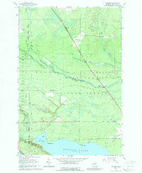 Kenneth Michigan Historical topographic map, 1:24000 scale, 7.5 X 7.5 Minute, Year 1964
