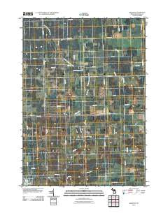 Kingston Michigan Historical topographic map, 1:24000 scale, 7.5 X 7.5 Minute, Year 2011