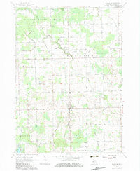 Kingston Michigan Historical topographic map, 1:24000 scale, 7.5 X 7.5 Minute, Year 1963