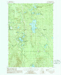 Lake Geneva Michigan Historical topographic map, 1:24000 scale, 7.5 X 7.5 Minute, Year 1986