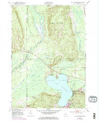 Lake Margrethe Michigan Historical topographic map, 1:24000 scale, 7.5 X 7.5 Minute, Year 1950