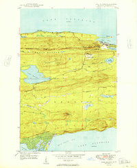 Lake Medora Michigan Historical topographic map, 1:24000 scale, 7.5 X 7.5 Minute, Year 1949