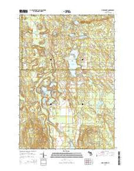 Lake Geneva Michigan Historical topographic map, 1:24000 scale, 7.5 X 7.5 Minute, Year 2014