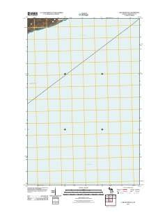 Lake Richie OE S Michigan Historical topographic map, 1:24000 scale, 7.5 X 7.5 Minute, Year 2011