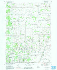 Lambertville East Michigan Historical topographic map, 1:24000 scale, 7.5 X 7.5 Minute, Year 1972