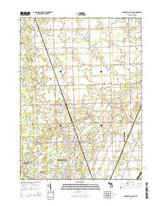 Lambertville East Michigan Historical topographic map, 1:24000 scale, 7.5 X 7.5 Minute, Year 2014