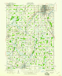 Lansing Michigan Historical topographic map, 1:62500 scale, 15 X 15 Minute, Year 1910