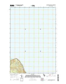 Laughing Fish Point OE E Michigan Historical topographic map, 1:24000 scale, 7.5 X 7.5 Minute, Year 2014