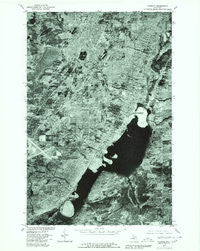 Laurium Michigan Historical topographic map, 1:24000 scale, 7.5 X 7.5 Minute, Year 1978
