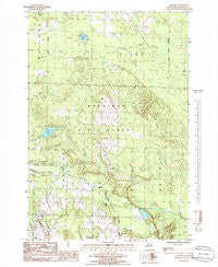 Legrand Michigan Historical topographic map, 1:24000 scale, 7.5 X 7.5 Minute, Year 1986