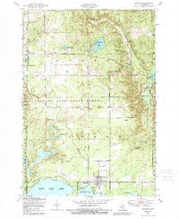 Lewiston Michigan Historical topographic map, 1:24000 scale, 7.5 X 7.5 Minute, Year 1950