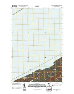 Little Todd Harbor Michigan Historical topographic map, 1:24000 scale, 7.5 X 7.5 Minute, Year 2011