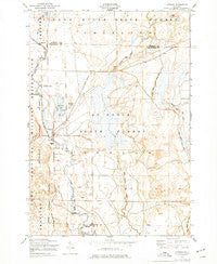 Lovells Michigan Historical topographic map, 1:24000 scale, 7.5 X 7.5 Minute, Year 1950
