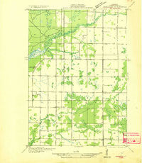Manistee SE Michigan Historical topographic map, 1:31680 scale, 7.5 X 7.5 Minute, Year 1931