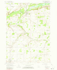 Maple Rapids Michigan Historical topographic map, 1:24000 scale, 7.5 X 7.5 Minute, Year 1965