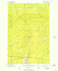 Marenisco Michigan Historical topographic map, 1:24000 scale, 7.5 X 7.5 Minute, Year 1955