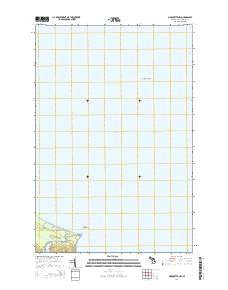 Marquette NW Michigan Historical topographic map, 1:24000 scale, 7.5 X 7.5 Minute, Year 2014